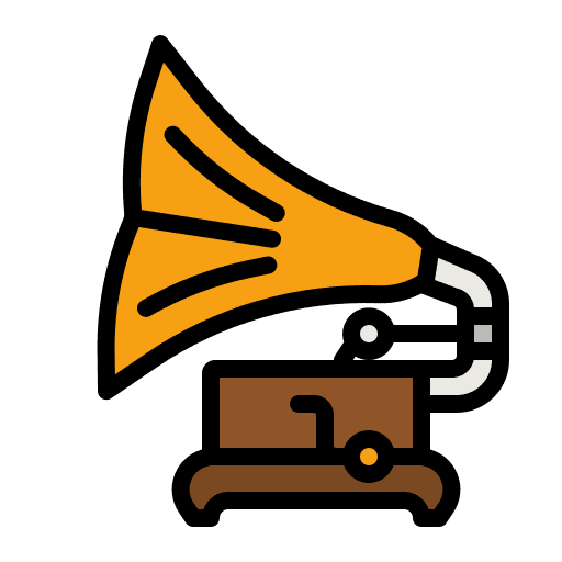 Gramophone antique electronics gramophone icon Gramophone antique electronics gramophone icon