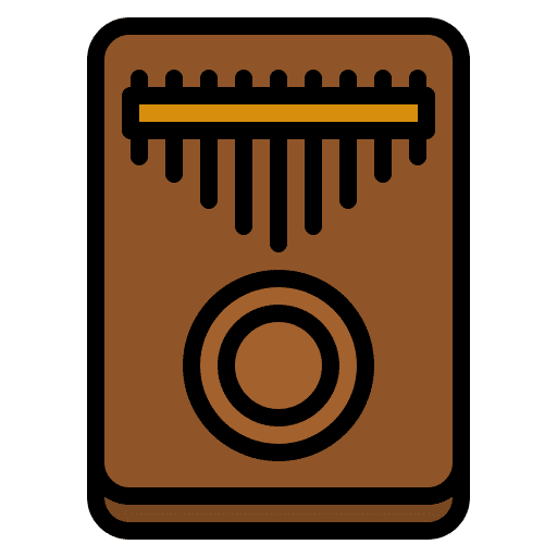 Kalimba music wind instrument kalimba icon