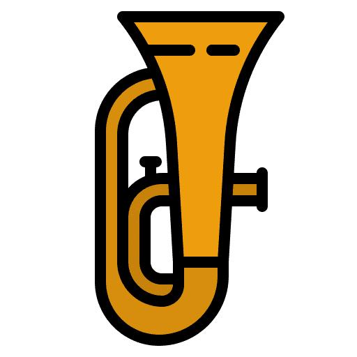 Tuba music music and multimedia orchestra icon Tuba music music and multimedia orchestra icon