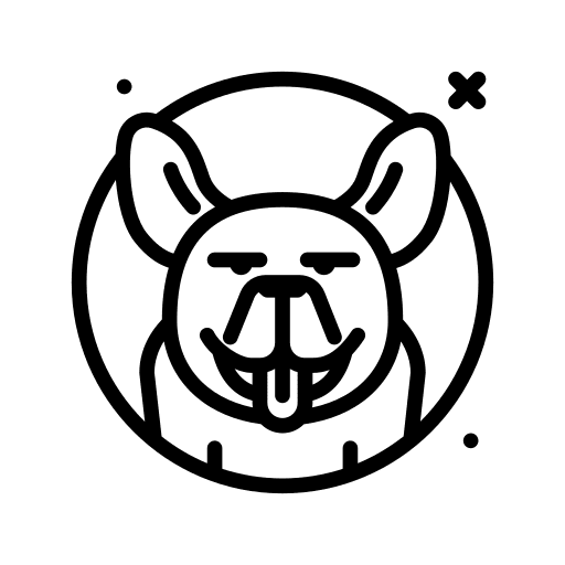 Bulldog animal kingdom animals dog icon