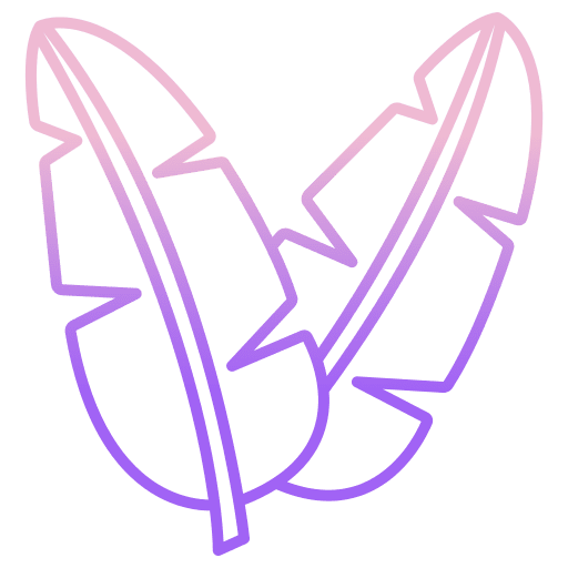 Leaf nature tropical plant icon