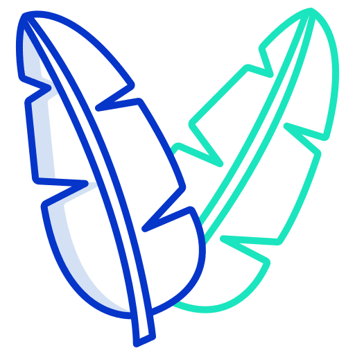 Leaf flora tree leaves icon
