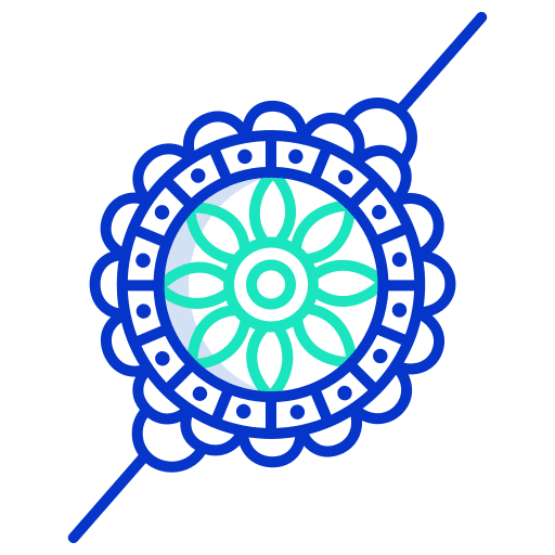 Rakhi cultures celebration talisman icon