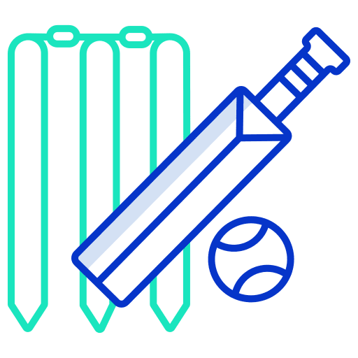 Cricket stump cricket match icon Cricket stump cricket match icon