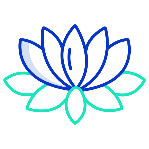 Lotus garden wellness lotus icon Lotus garden wellness lotus icon