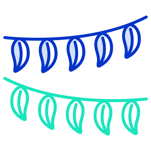 Decor birthday and party decor celebration icon Decor birthday and party decor celebration icon