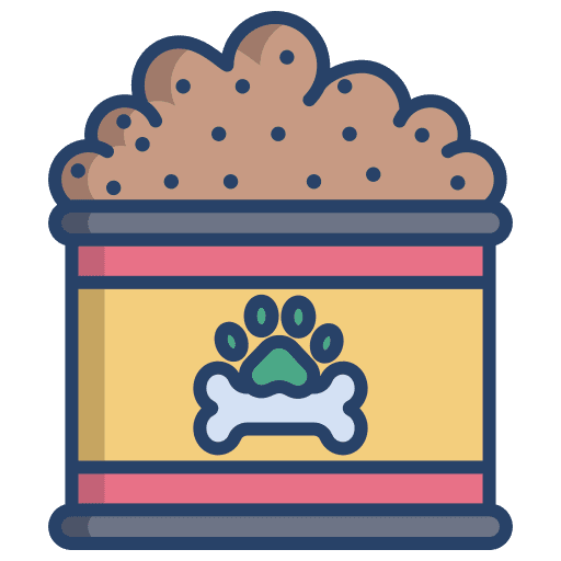 Canned food animals tin can canned food icon