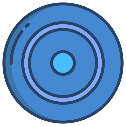 Frisbee play sports and competition frisbee icon