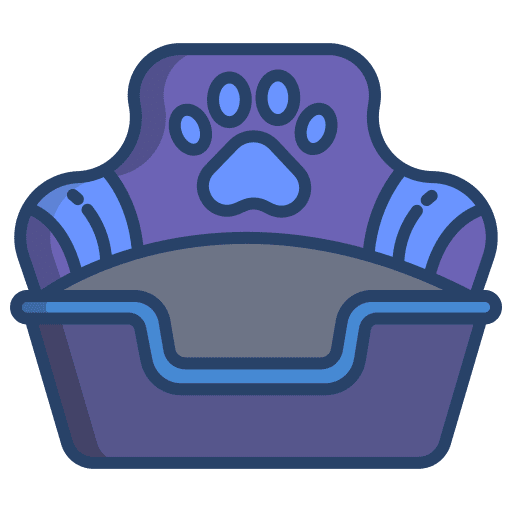 Pet bed pet bed sleep dog icon Pet bed pet bed sleep dog icon