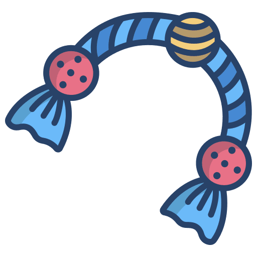 Rope dog rope pet icon