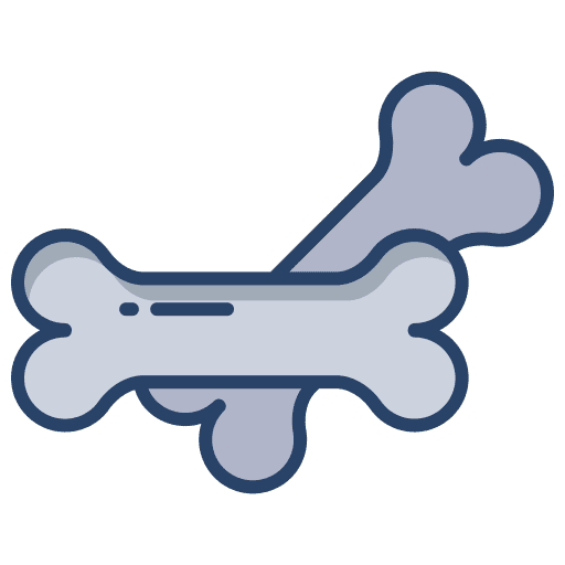 Bone bone dog food animals icon Bone bone dog food animals icon