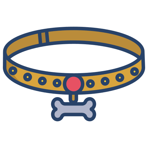 Collar pet collar accessories icon Collar pet collar accessories icon