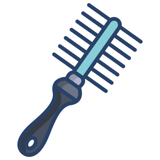 Comb hairdressing beauty comb icon Comb hairdressing beauty comb icon