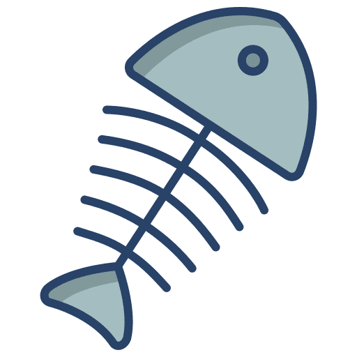 Fish bone fossil fish bone fishbone icon Fish bone fossil fish bone fishbone icon