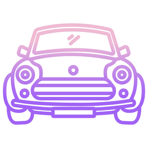 Car old vintage transportation icon