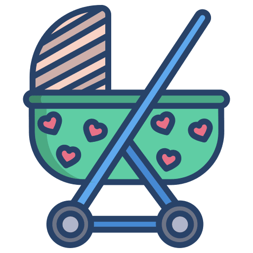 Stroller pushchair transportation stroller icon Stroller pushchair transportation stroller icon