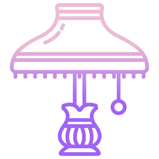 Table lamp electronics home decoration furniture and household icon Table lamp electronics home decoration furniture and household icon