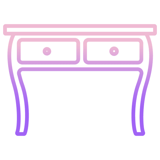 Table old style furniture and household table icon Table old style furniture and household table icon
