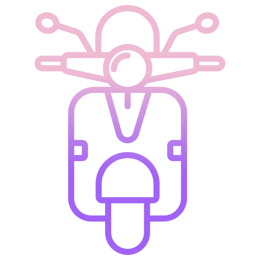 Scooter transportation transport motorcycle icon Scooter transportation transport motorcycle icon