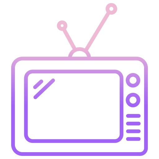 Television electronics television old tv icon Television electronics television old tv icon