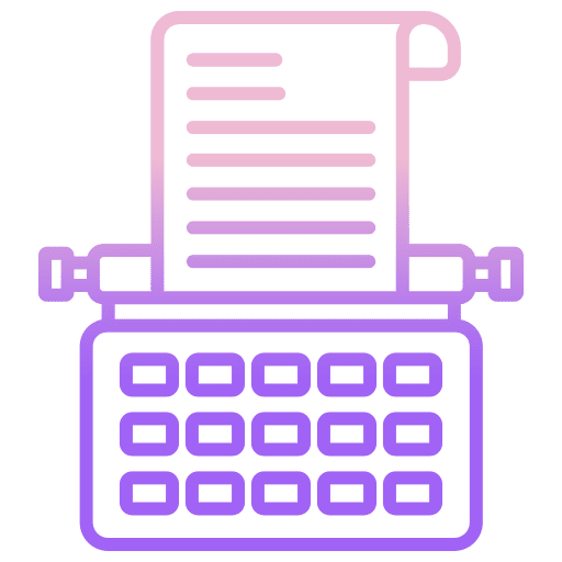 Typewriter retro vintage typewriter icon Typewriter retro vintage typewriter icon