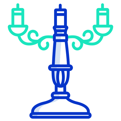 Candlestick candlestick vintage candelabra icon