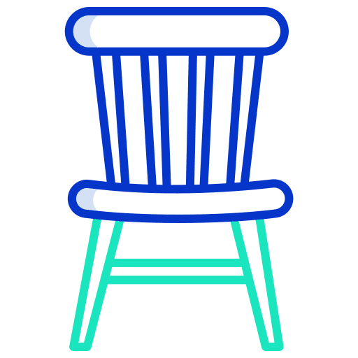 Chair chair sitting decor icon