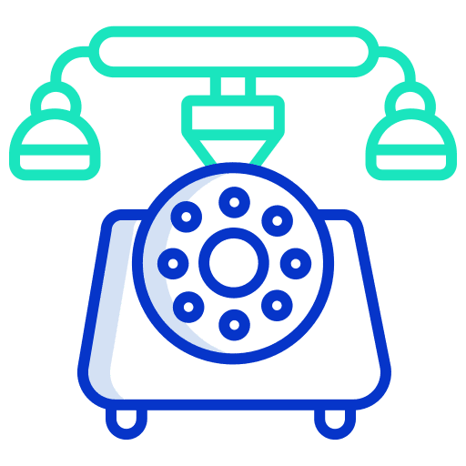 Telephone electronics call communications icon