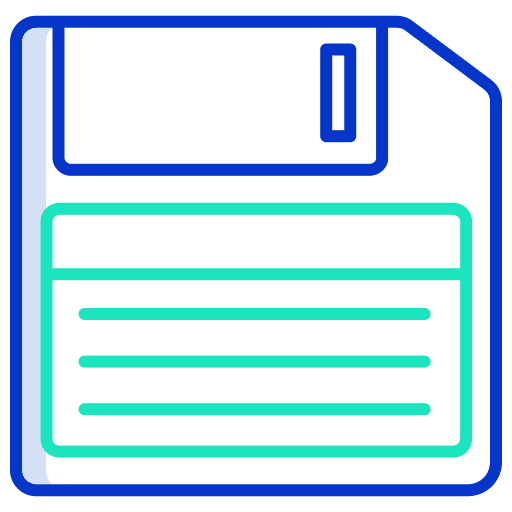 Floppy computer electronics save icon Floppy computer electronics save icon
