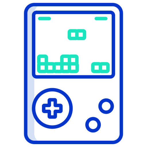 Video game electronics technology portable icon Video game electronics technology portable icon