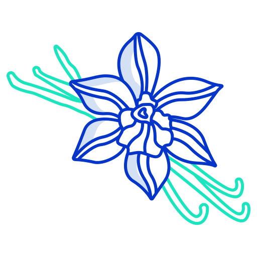 Vanilla nature plant cooking icon