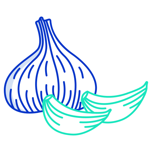Garlic healthy food ingredient garlic icon Garlic healthy food ingredient garlic icon