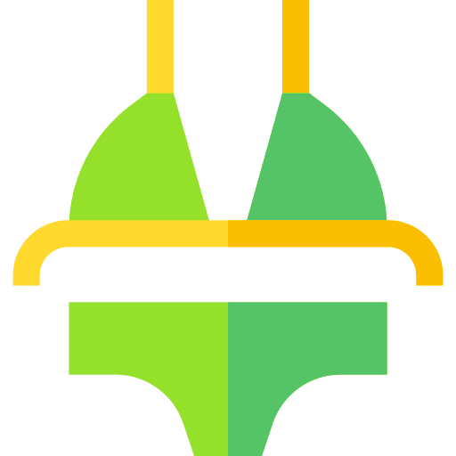 Bikini summer bikini beach icon Bikini summer bikini beach icon