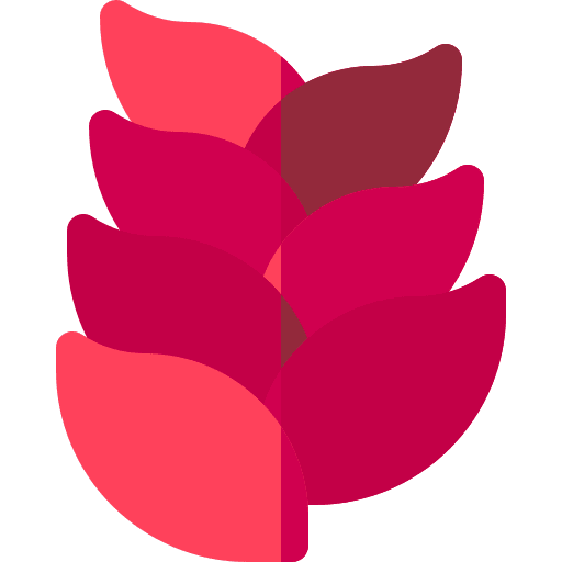 Heliconia garden plant gardening icon