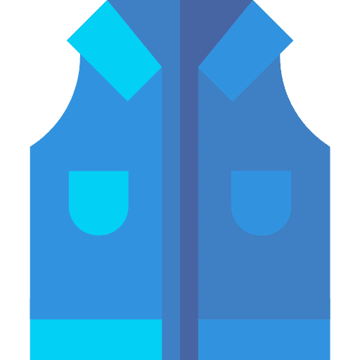Waistcoat clothing fashion garment icon Waistcoat clothing fashion garment icon