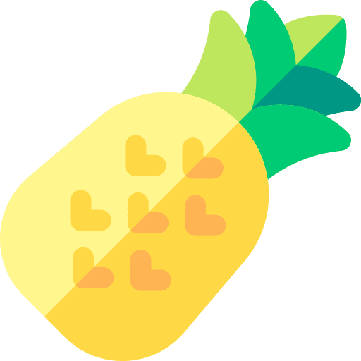 Pineapple vegetarian vegan organic icon Pineapple vegetarian vegan organic icon