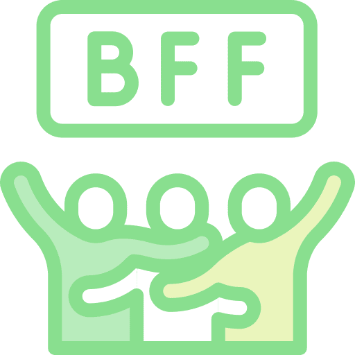 Best friend forever friendship best friend forever hug icon
