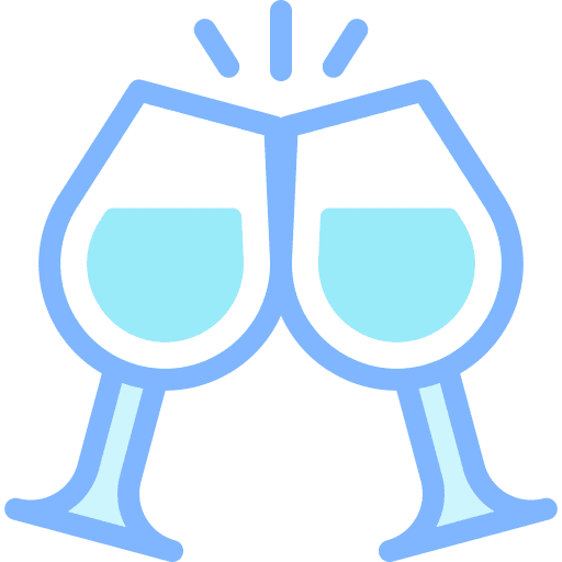Cheers cheers food and restaurant wine glasses icon Cheers cheers food and restaurant wine glasses icon