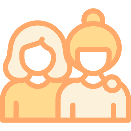 Friendship avatar woman sisterhood icon