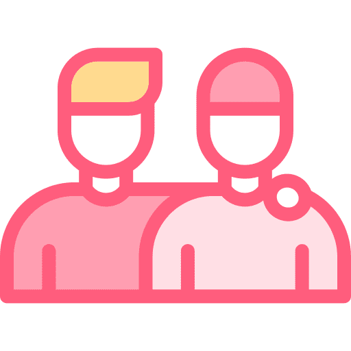 Friendship couple people friendship icon Friendship couple people friendship icon