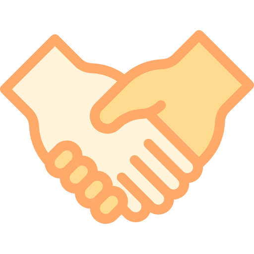 Shake hands hands and gestures partnership handshake deal icon