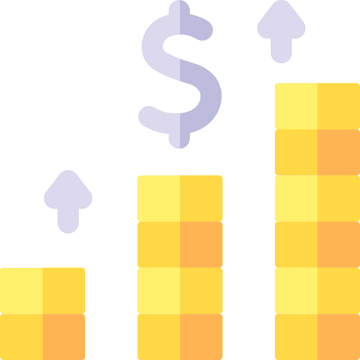 Salary stats earnings up arrow icon Salary stats earnings up arrow icon