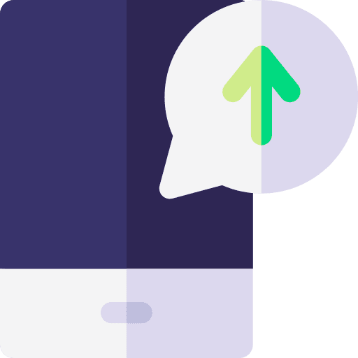 Career evolve advancement communications icon Career evolve advancement communications icon