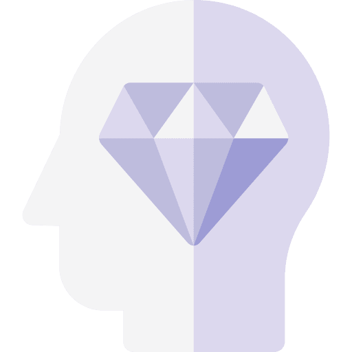 Mind diamond value brilliant icon Mind diamond value brilliant icon