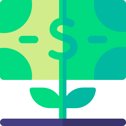 Salary salary investment plant icon Salary salary investment plant icon