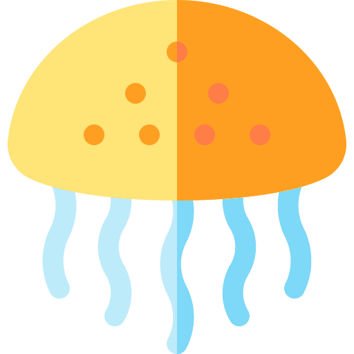 Jellyfish jellyfish sea life aquarium icon Jellyfish jellyfish sea life aquarium icon