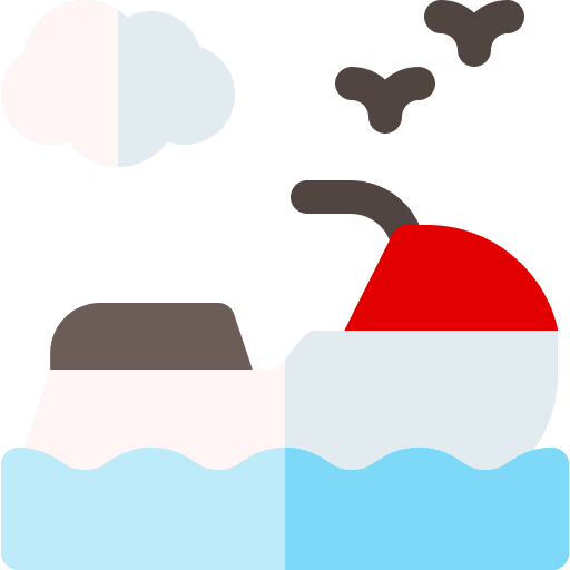 Jet ski vehicle sea transportation transportation icon Jet ski vehicle sea transportation transportation icon
