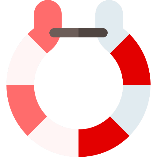 Life saver security help ui icon Life saver security help ui icon