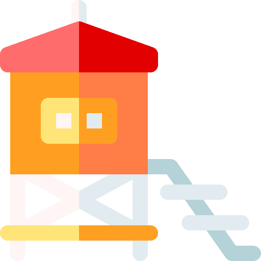 Lifeguard tower beach lifeguard tower building icon Lifeguard tower beach lifeguard tower building icon