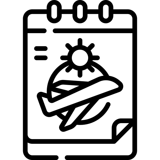 Calendar organization calendar schedule icon
